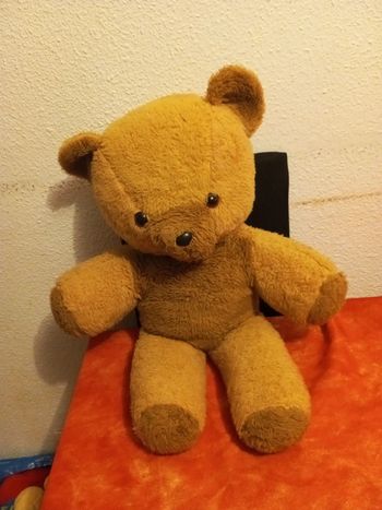 Ours ourson marron beige , 60 cm