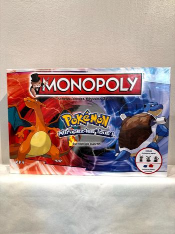 Monopoly Pokémon Attrapez-les tous + 8 ans