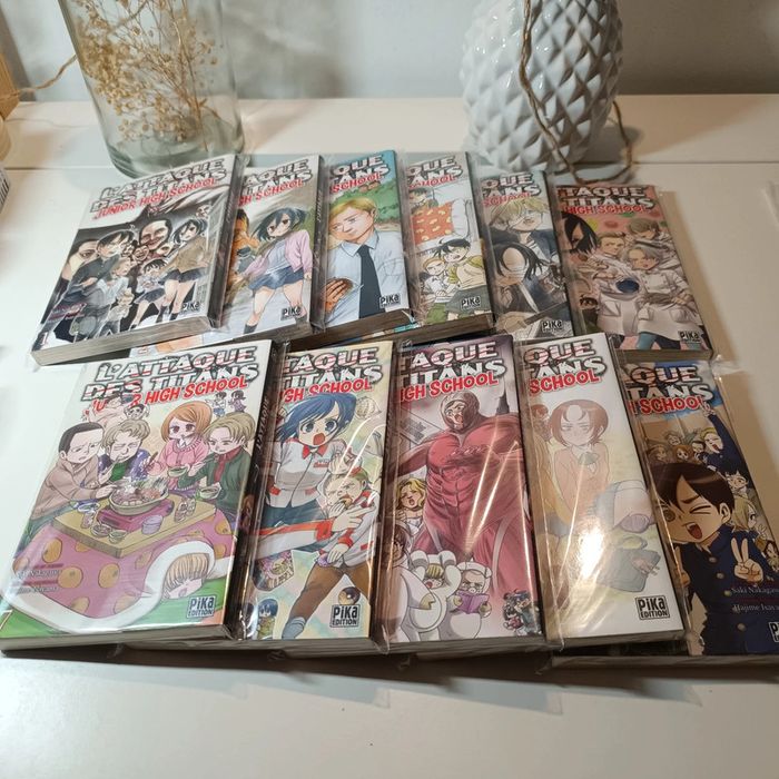 Manga l'attaque des titans junior high school intégral - photo numéro 3