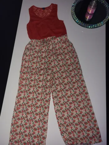 Pantalon large fille 10 ans