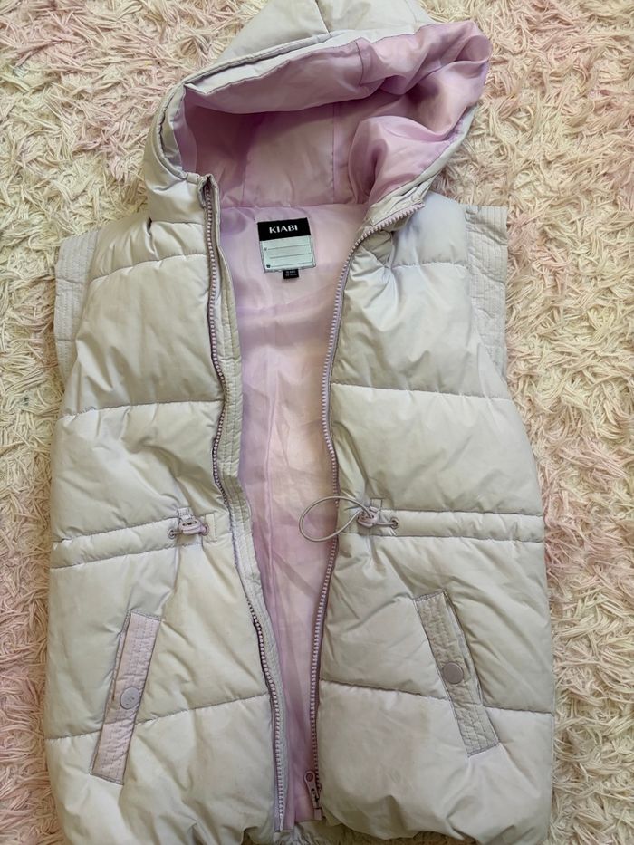 Veste sans manche fille 10 ans