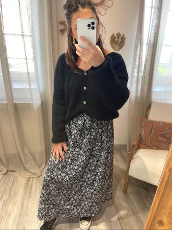 Jupe noir et blanche
