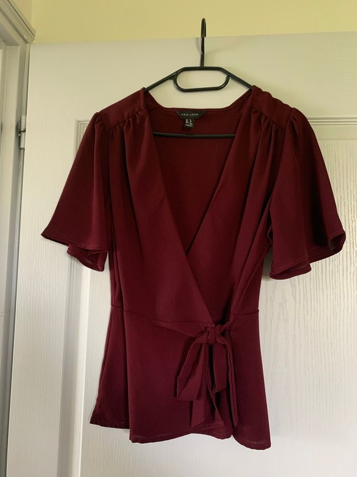 Blouse bordeaux