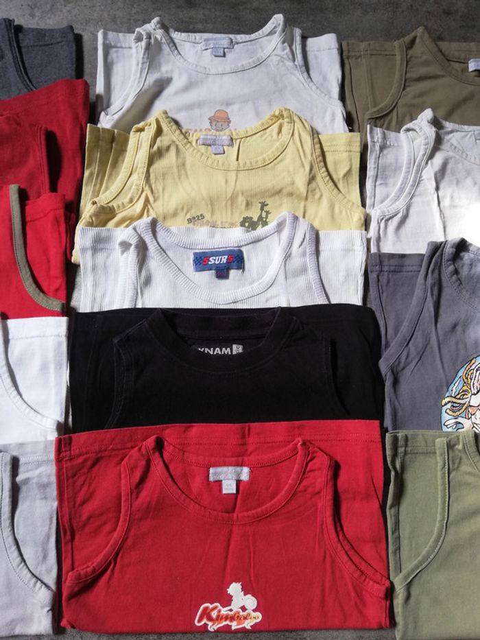Lot de 14 débardeurs 2ans - photo numéro 3