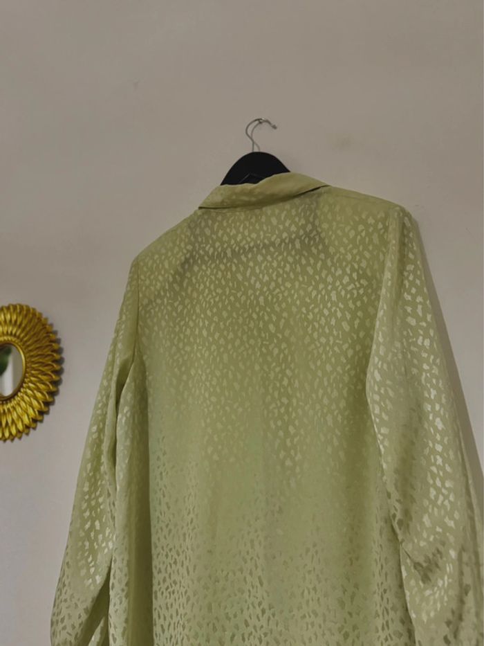 Chemise légère vert d’eau Lucia Vintage Taille M/L - photo numéro 10
