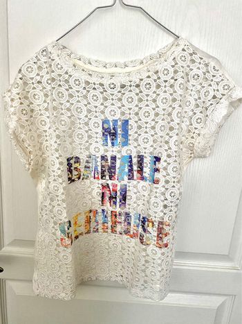 Haut dentelle naf naf