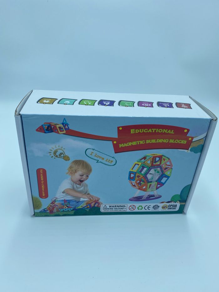 Blocs de construction magnétiques 68 pièces - photo numéro 6