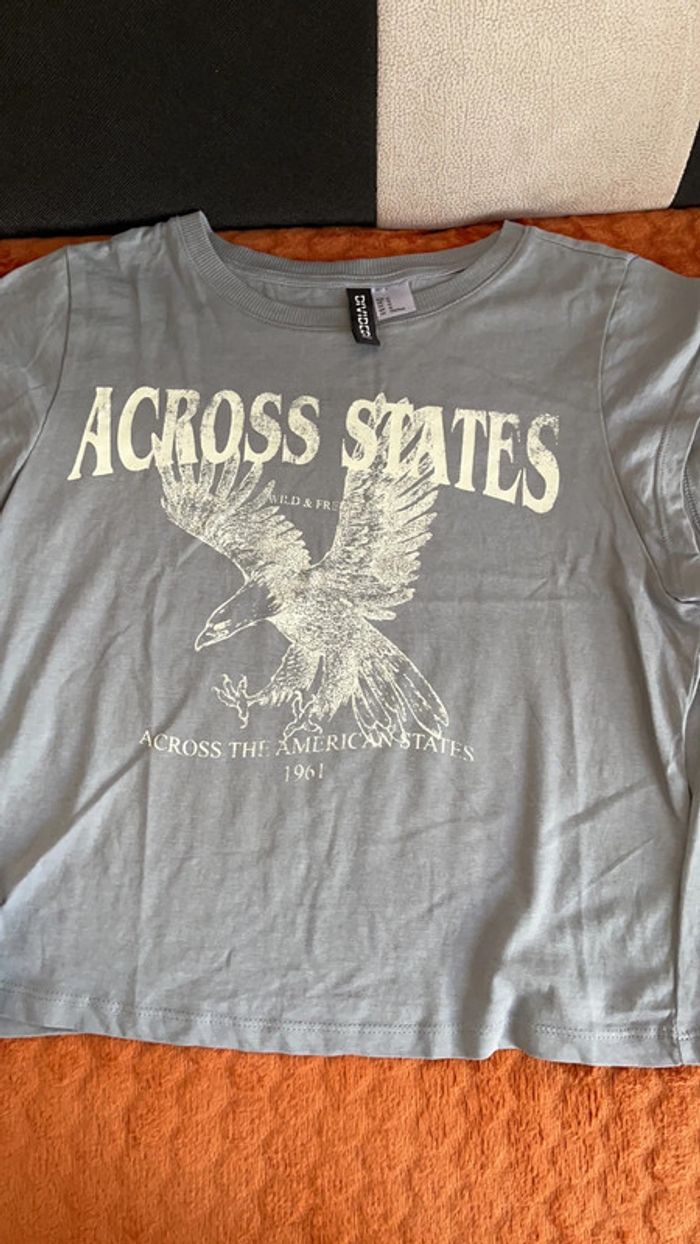 2 tee-shirts taille 36 - photo numéro 3