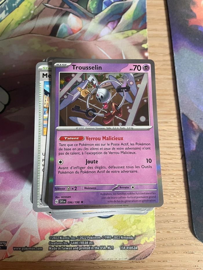 Lot de cartes Pokémon aléatoires