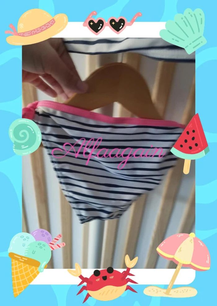 Maillot de bain bikini 10ans - photo numéro 4