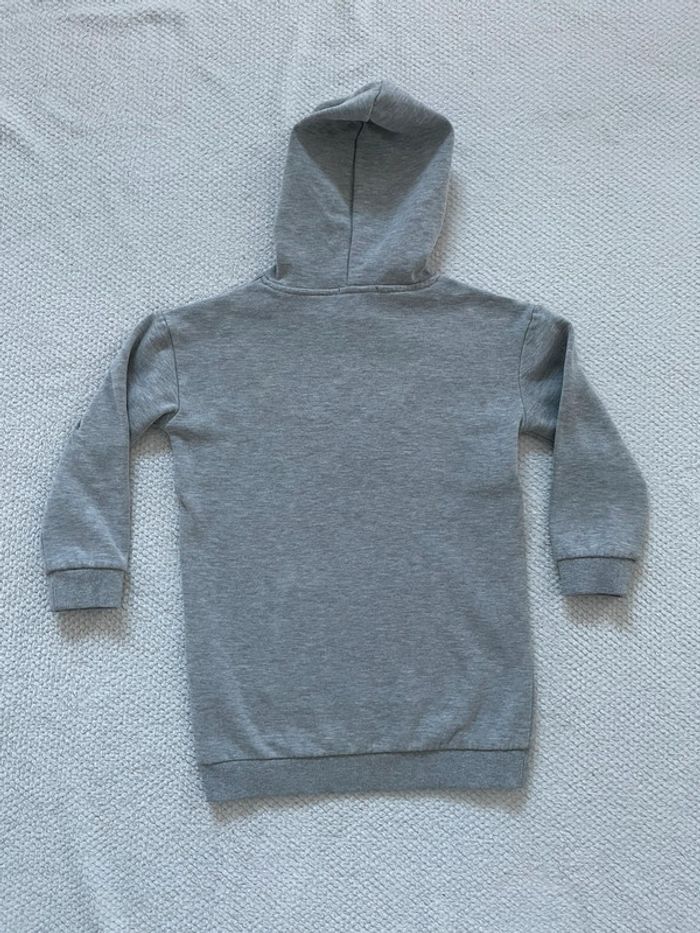Robe pull grise fille Tex 5-6 ans - photo numéro 3