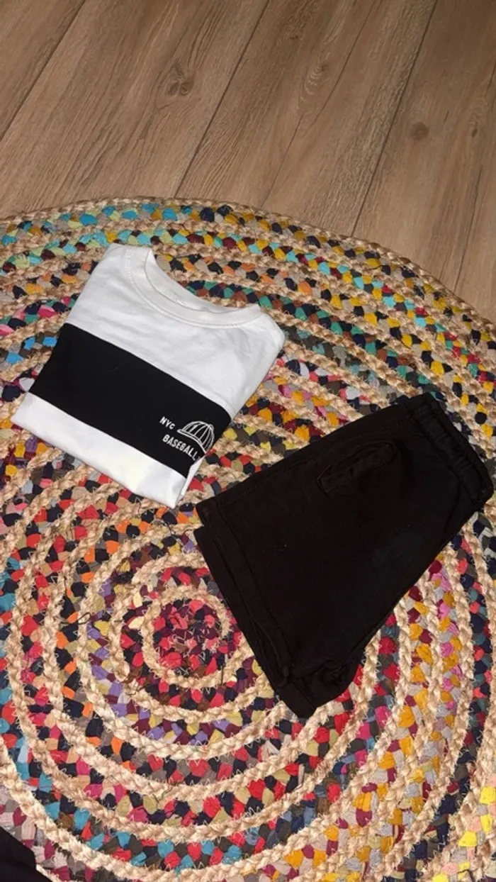 Ensemble short t-shirt garçon - photo numéro 3