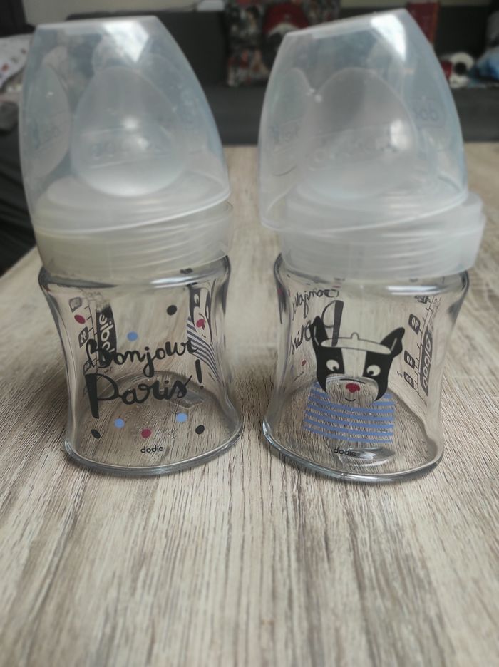 2 biberons 150ml