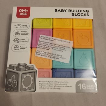 Cube de construction bébé 