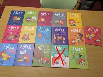 Lot de 15 Livres mortelle Adèle