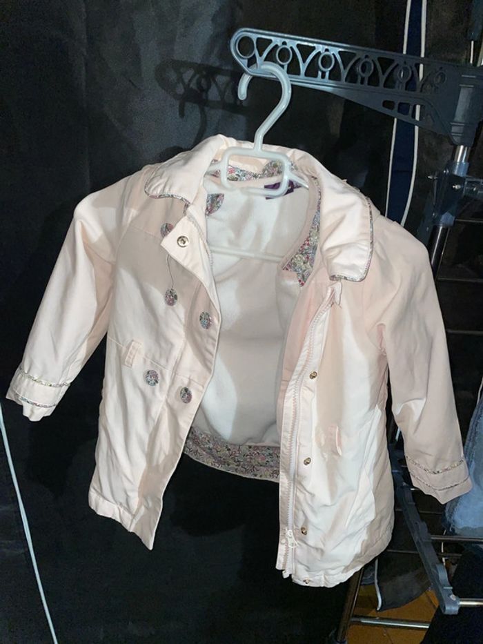 Imperméable doublure polaire t 5 ans