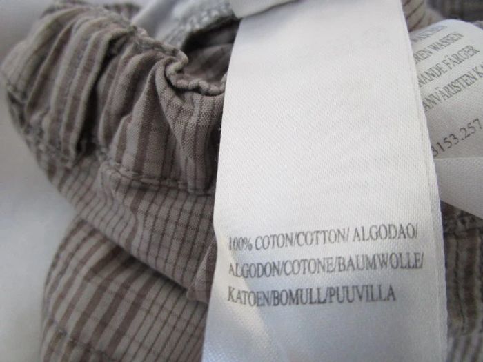 Short taupe carreaux Vertbaudet 2 ans TBE - photo numéro 7