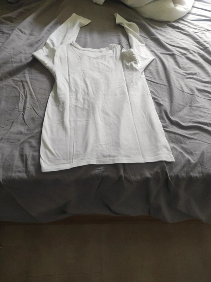 Tee shirt enfant garçon manche longue tex taille 9-10 ans - photo numéro 2