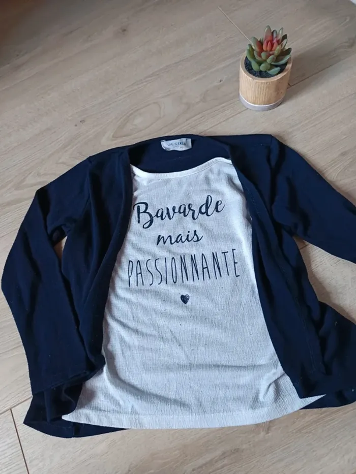 T shirt gilet