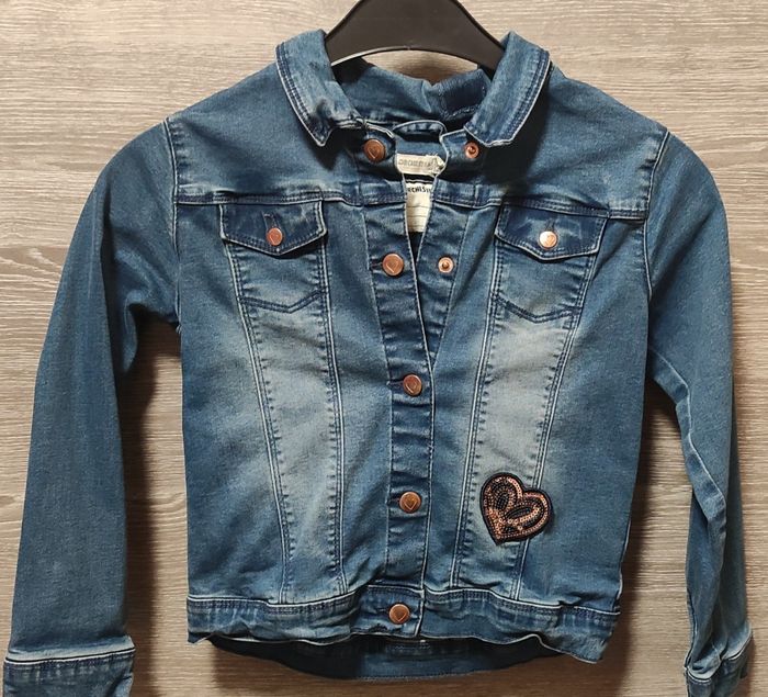 Veste en jean 8 ans