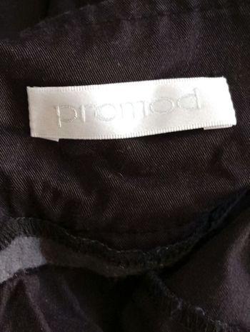 Mini-jupe noire t38/40 Promod