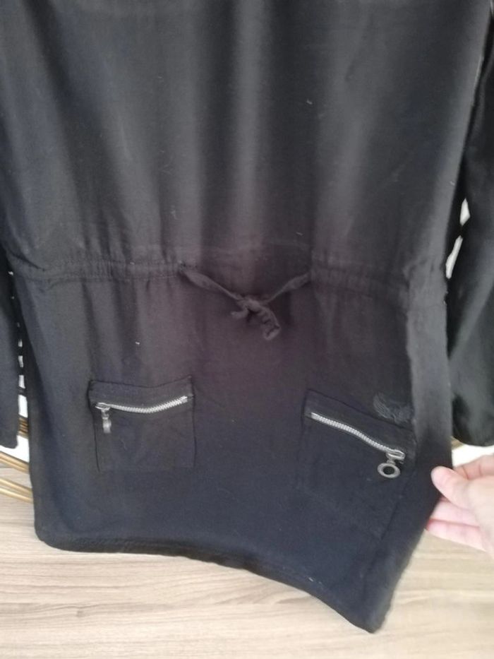 Robe noire manches longues Kaporal T10 ans - photo numéro 4