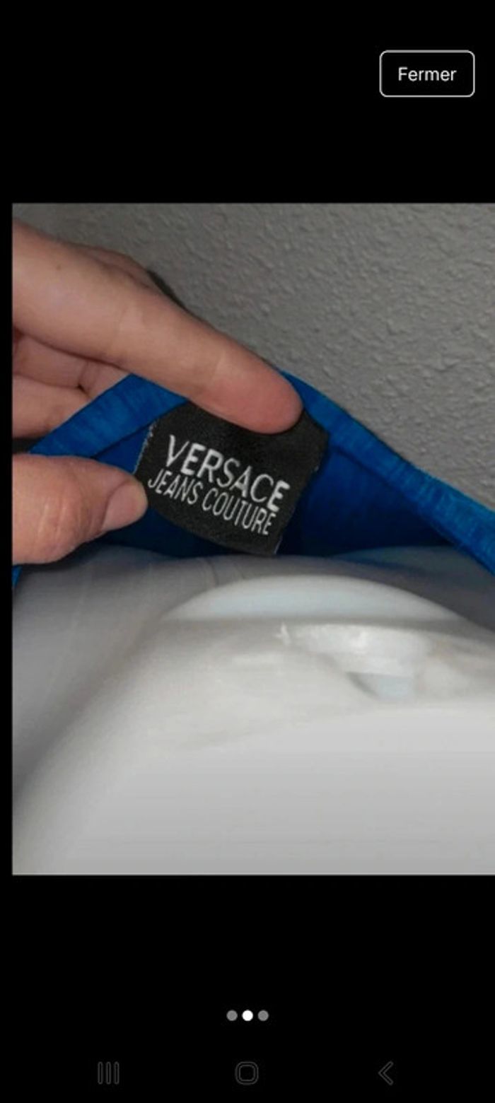 Haut à manches longues-Versace Jeans Couture-taille 34-XS 💞 - photo numéro 2