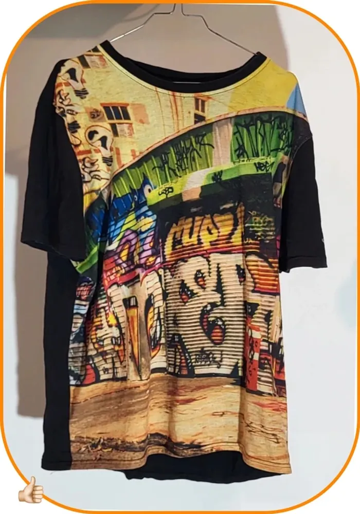 T-shirt Airness - Taille L - Street Art Unique