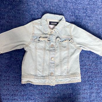 Veste en jean bleu neuve