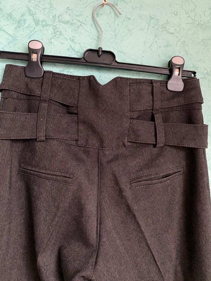 Pantalon large taille haute - photo numéro 4