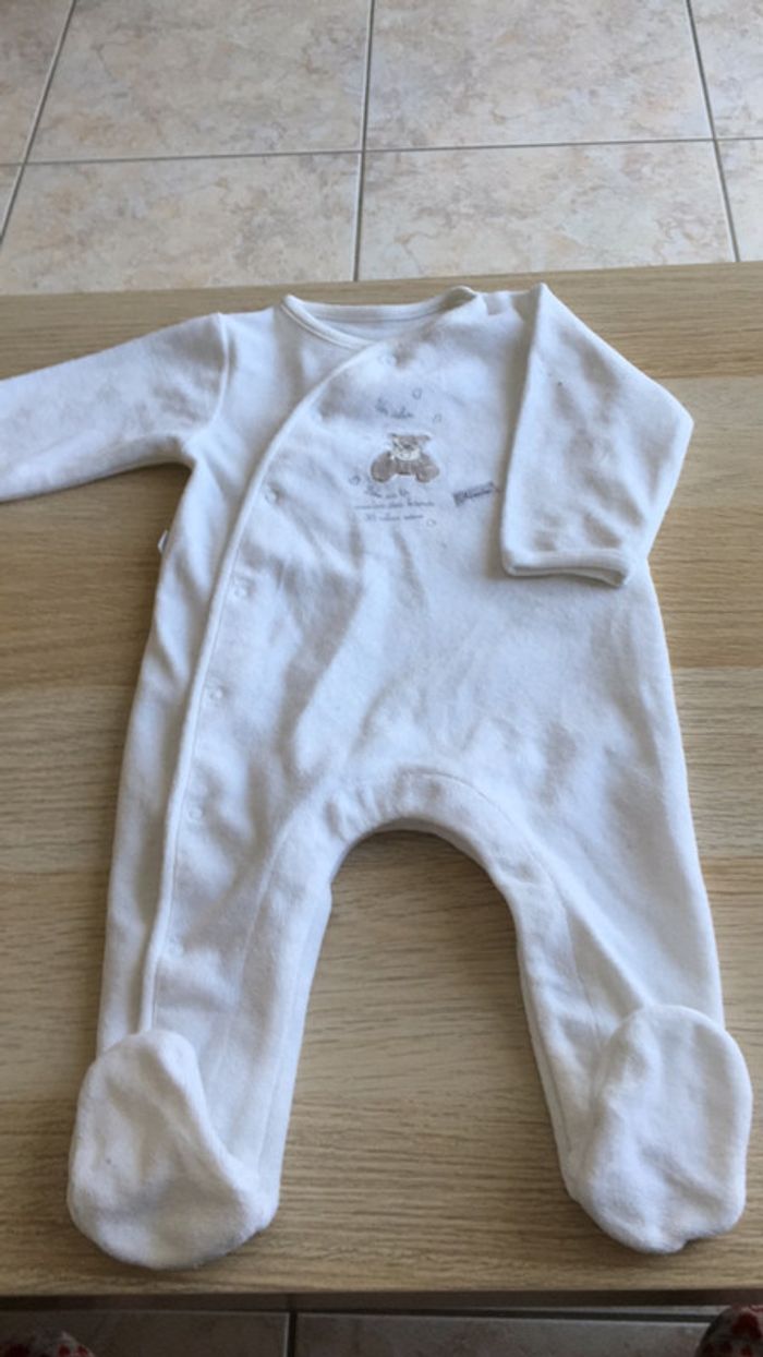 Pyjama velours absorba mixte