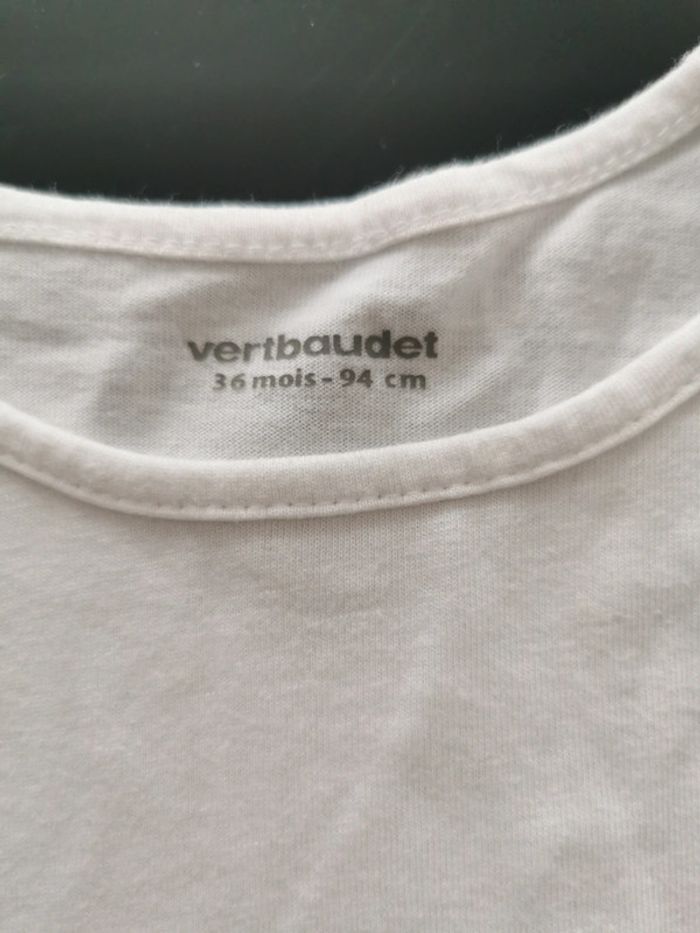 Tee-shirt Vertbaudet T36 mois - photo numéro 2