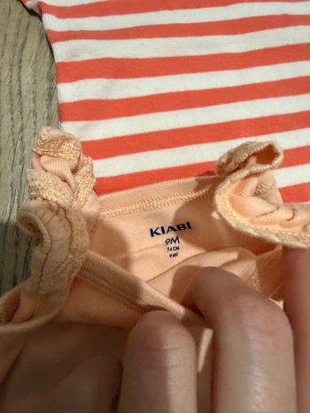 Lot de 3 bodies d’été