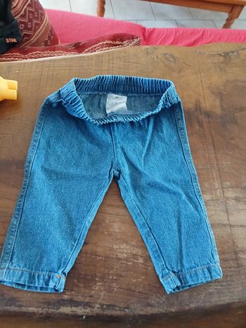 Lot pantalons fille 6 mois 
