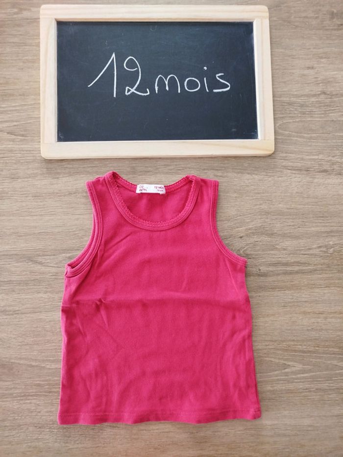 Débardeur été fille taille 12mois