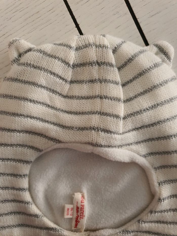 Bonnet dpam 6/12 mois neuf - photo numéro 2