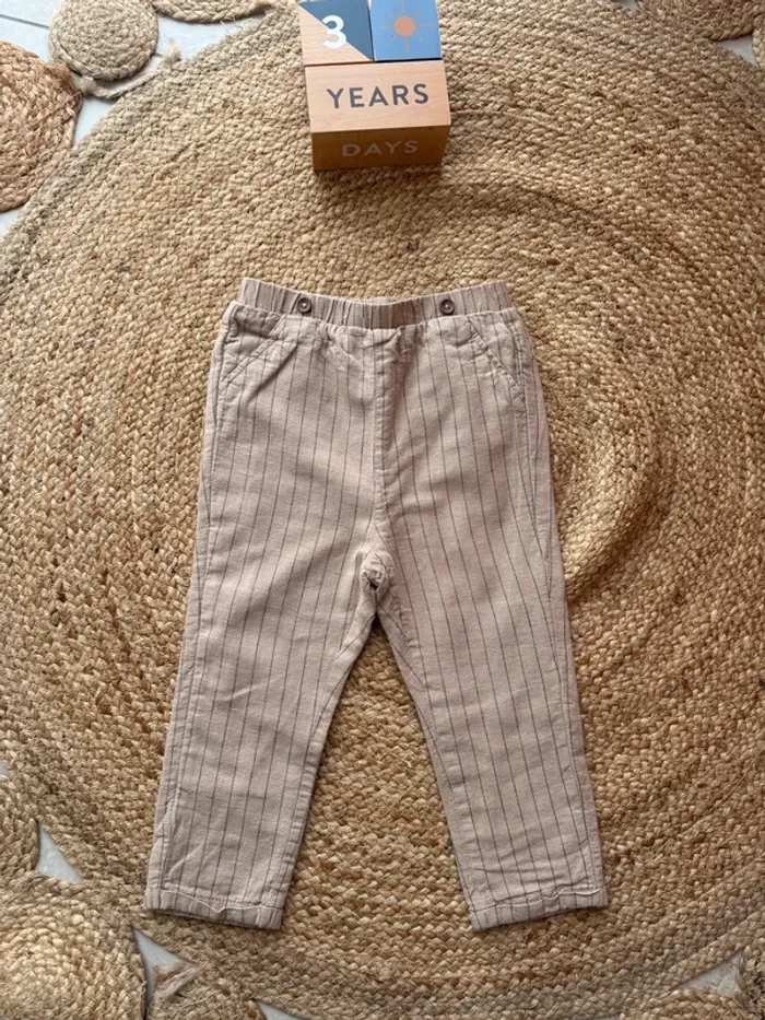 Pantalon lin 3 ans
