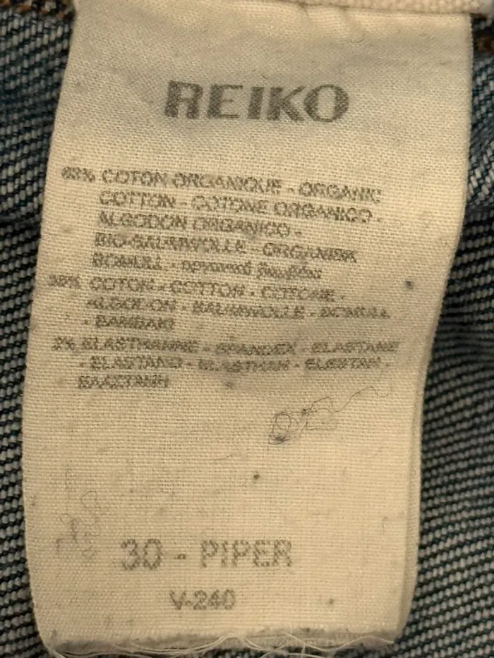 Jean Reiko Piper V-240 – Bootcut – Taille 30 (40FR) - photo numéro 7