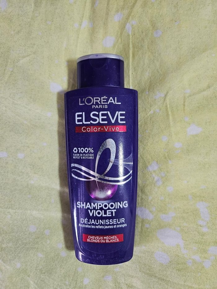 Shampoing violet L'Oréal elseve