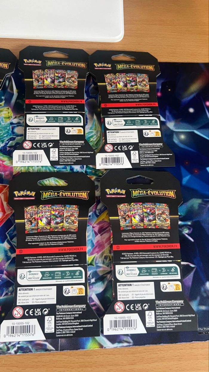2 Art set de Blister Pokemon Mega Evolution ME1. - photo numéro 6