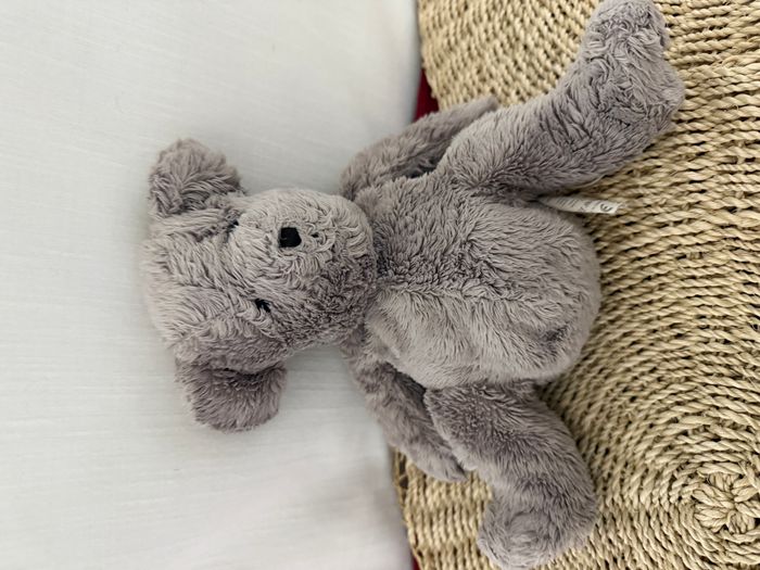 Doudou ours gris DPAM DU PAREIL AU MEME
