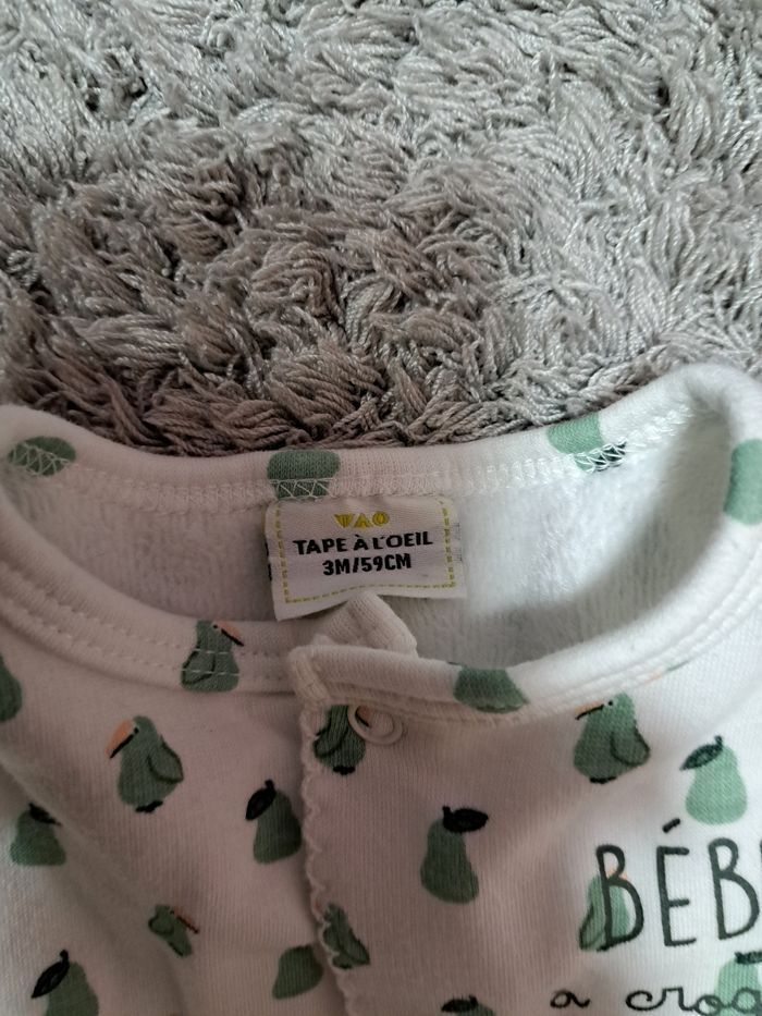 Lot pyjama bébé garçon 3 mois - photo numéro 4