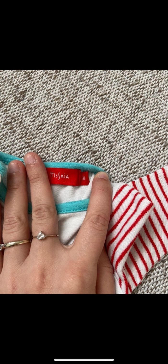 Teeshirt manches longues 1 mois - photo numéro 2