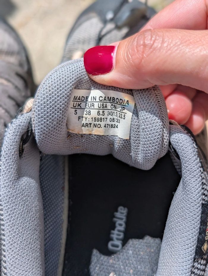 Chaussures de randonnée Salomon - photo numéro 5