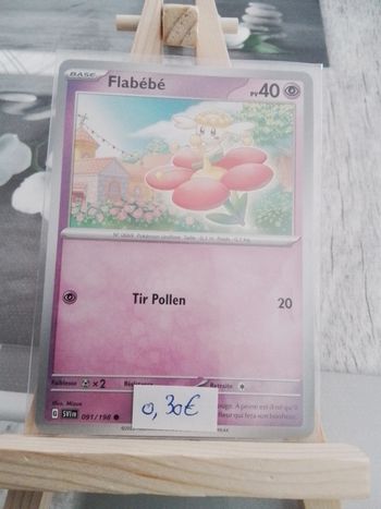 Carte Pokémon Flabébé 91/198