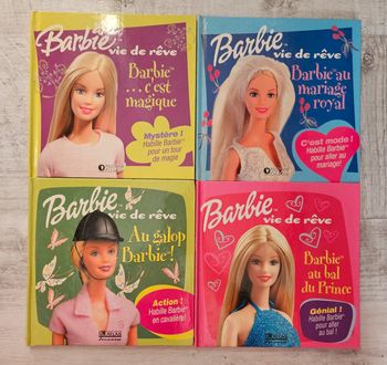 4 livres barbie