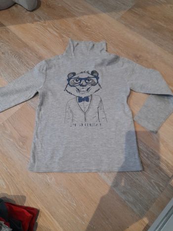 Sweat léger avec col roulé 4ans