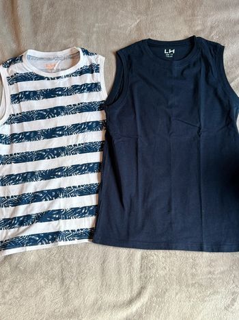 Lot de 2 débardeurs 12 ans