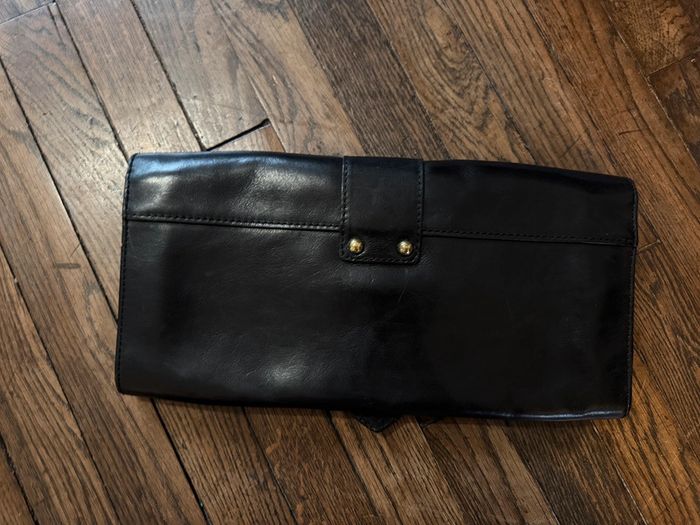 Grande pochette en cuir banana republic - photo numéro 4