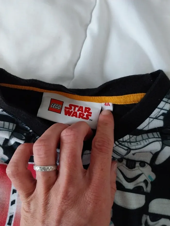 Haut de pyjama garçon 4 ans Star Wars - photo numéro 3